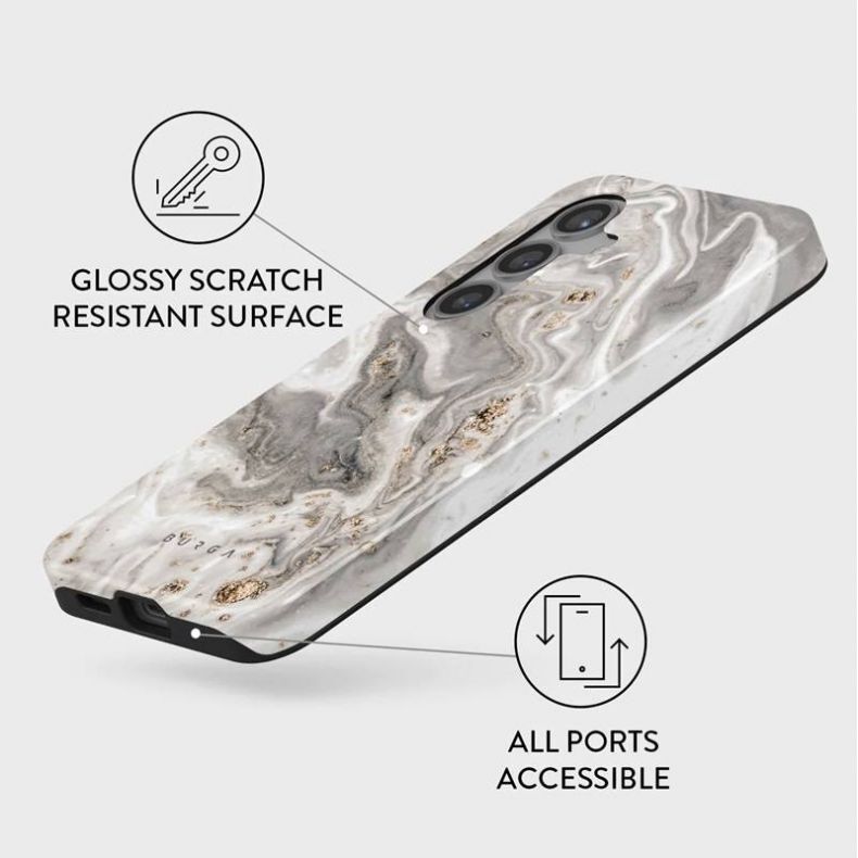 Burga Tough dėklas Samsung Galaxy S24+ Snowstorm 4 nuotrauka