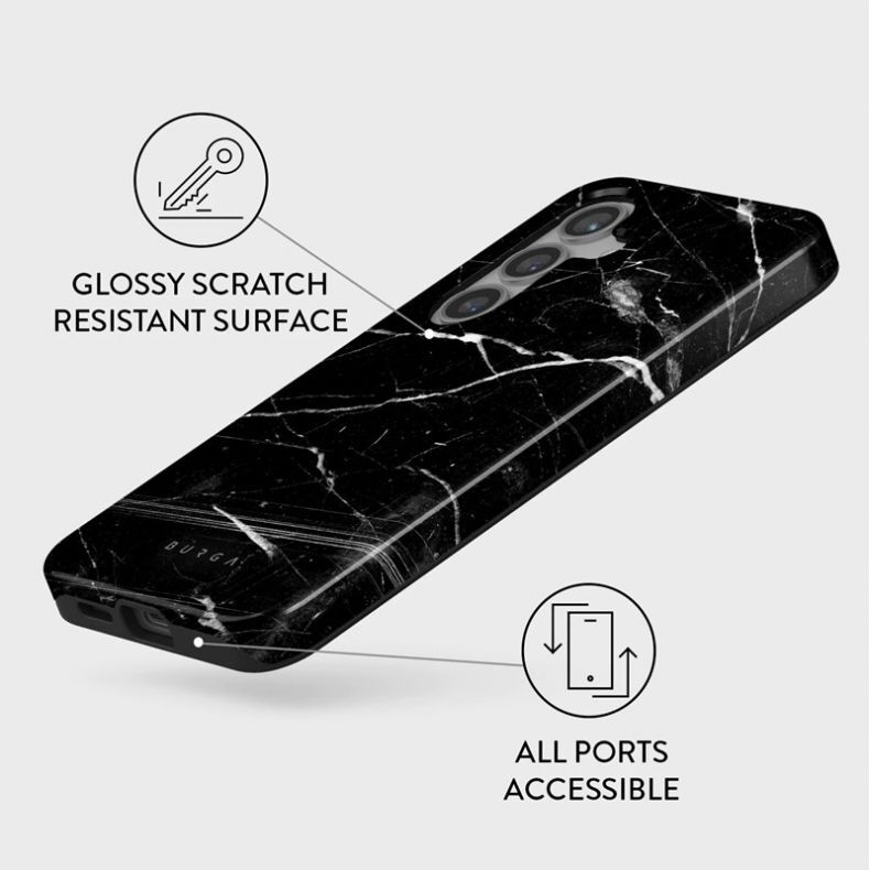 Burga Tough dėklas Samsung Galaxy S24+ Noir Origin 4 nuotrauka