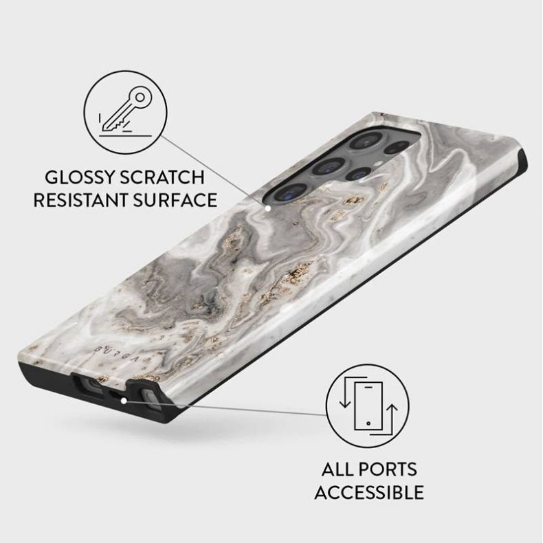 Burga Tough dėklas Samsung S24 Ultra Snowstorm, 4 nuotrauka