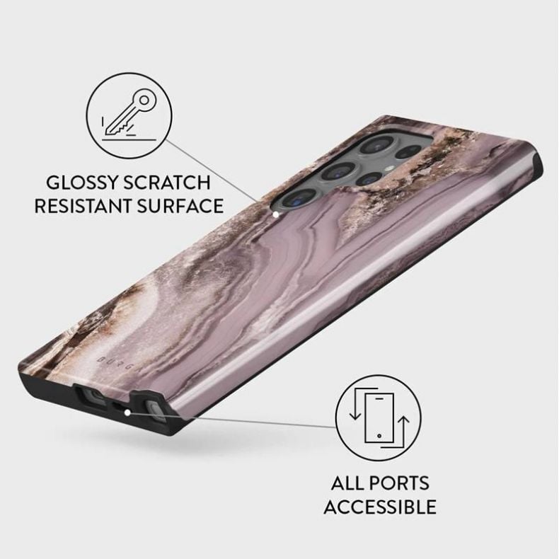 Burga Tough dėklas Samsung S24 Ultra Golden Taupe, 4 nuotrauka