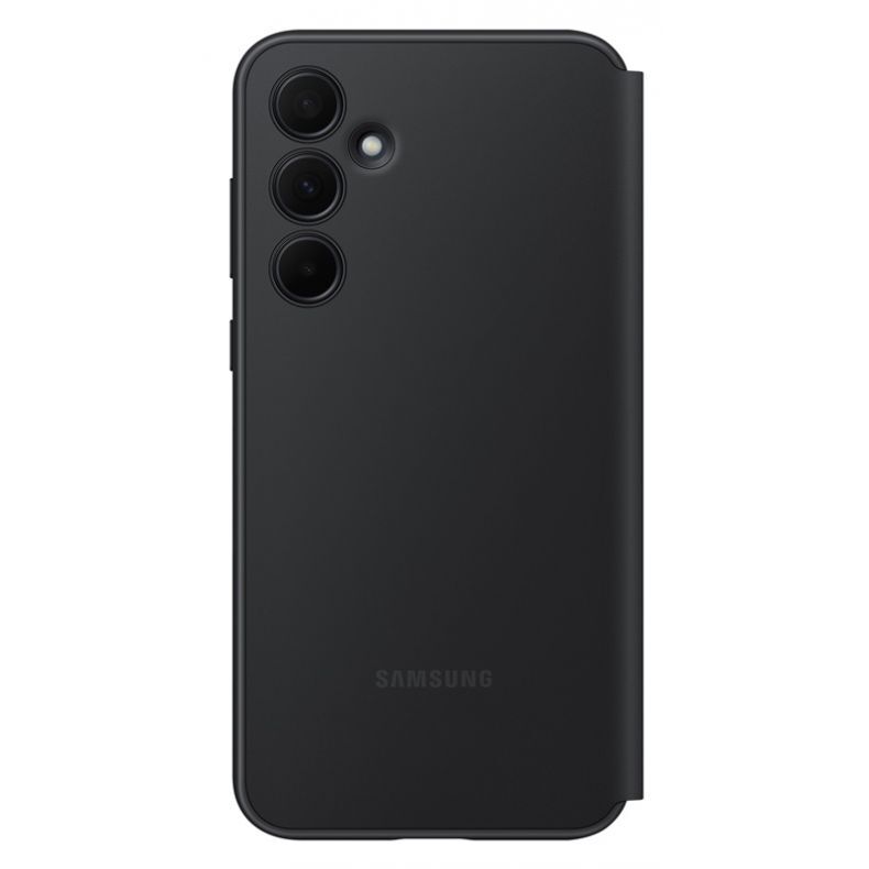 Atverčiamas dėklas Samsung Galaxy A35 Smart View juodas, 2 nuotrauka