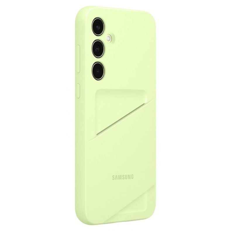 Samsung Galaxy A35 dėklas su kortelių kišenėle žalsva, 3 nutrauka