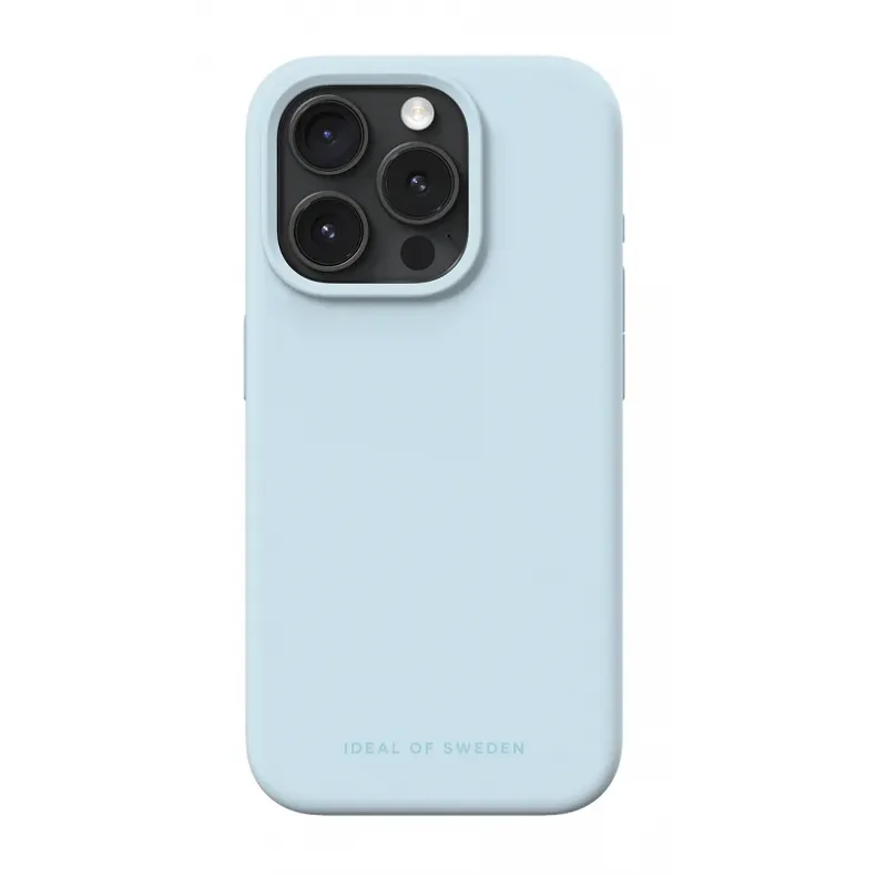 iDeal of Sweden Phone 15 Pro silikonis dėklas Light Blue