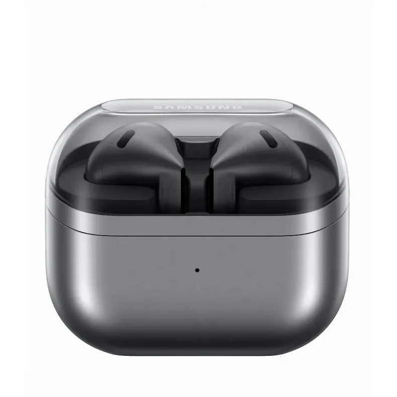 Samsung galaxy Buds3 sidabrinė spalva 1 nuotrauka