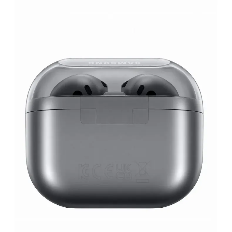 Samsung galaxy Buds3 sidabrinė spalva 5 nuotrauka