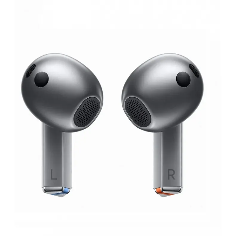 Samsung galaxy Buds3 sidabrinė spalva 7 nuotrauka