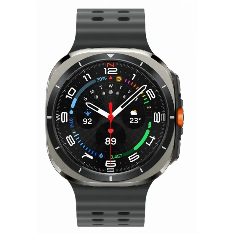 Samsung Galaxy watch ultra titano sidabrinė spalva 1 nuotrauka.