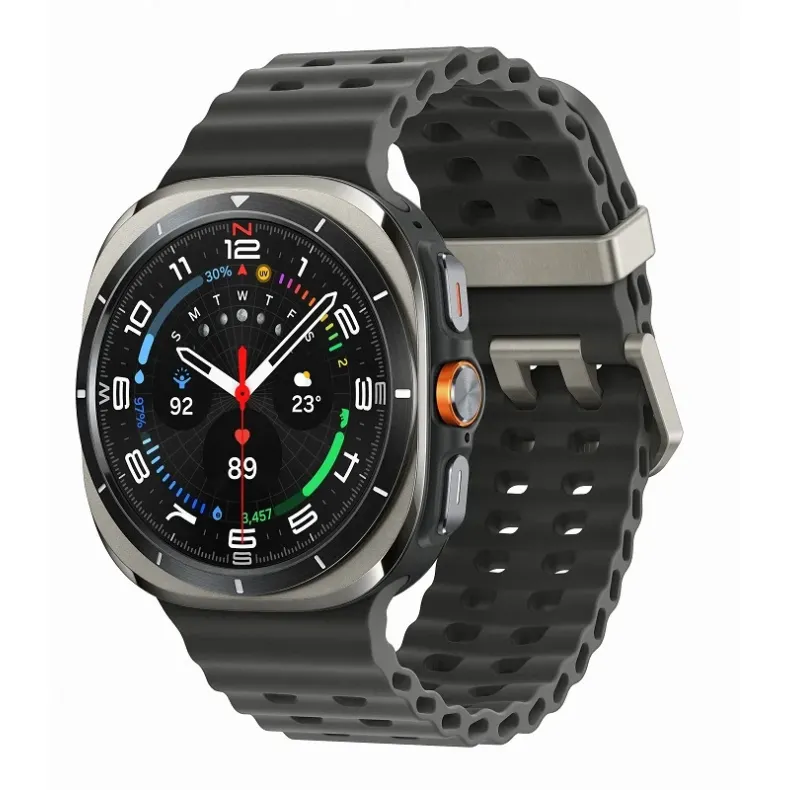 Samsung Galaxy watch ultra titano sidabrinė spalva 2 nuotrauka.