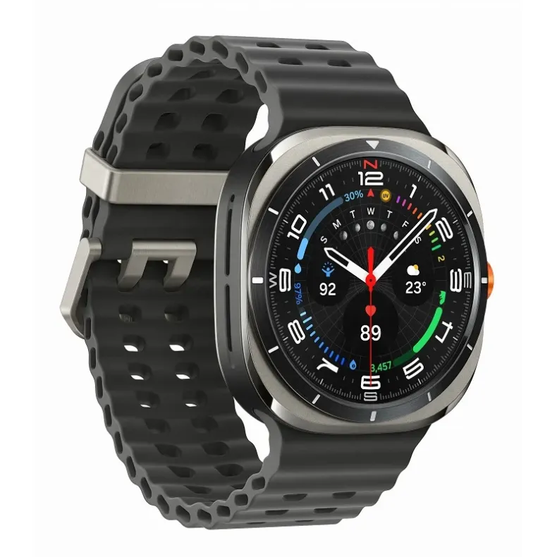 Samsung Galaxy watch ultra titano sidabrinė spalva 3 nuotrauka