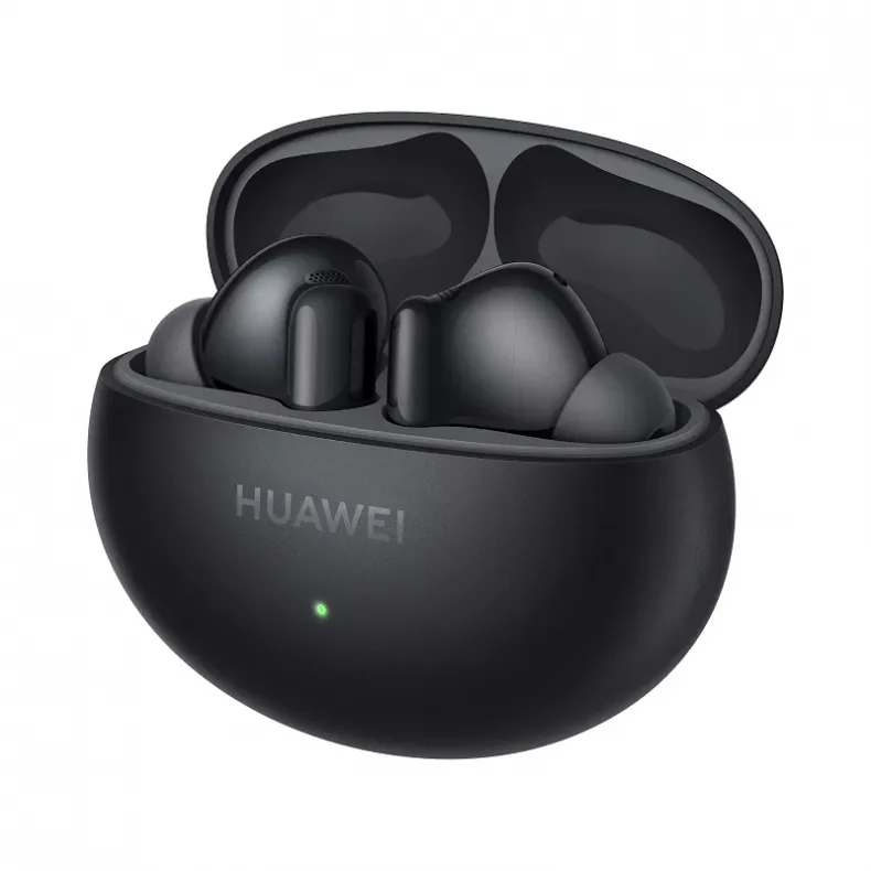 Huawei Freebuds 6i belaidės ausinės, juoda spalva, 4 nuotrauka.