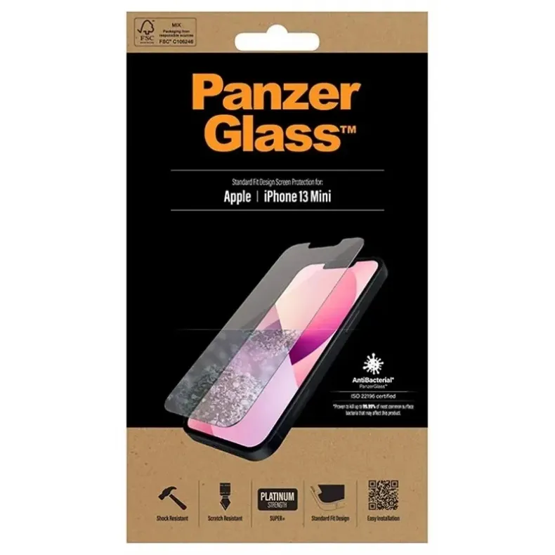 PanzerGlass iPhone 13 mini grūdintas apsauginis stikliukas - 1 nuotrauka