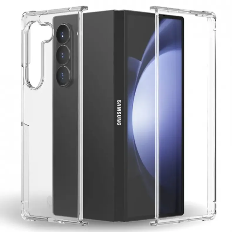 Force dėklas Samsung Z Fold 6, skaidrus, 2 nuotrauka