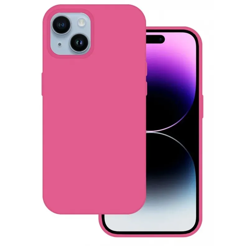 Venus iPhone 15 silikoninis dėklas, rožinis, 1 nuotrauka