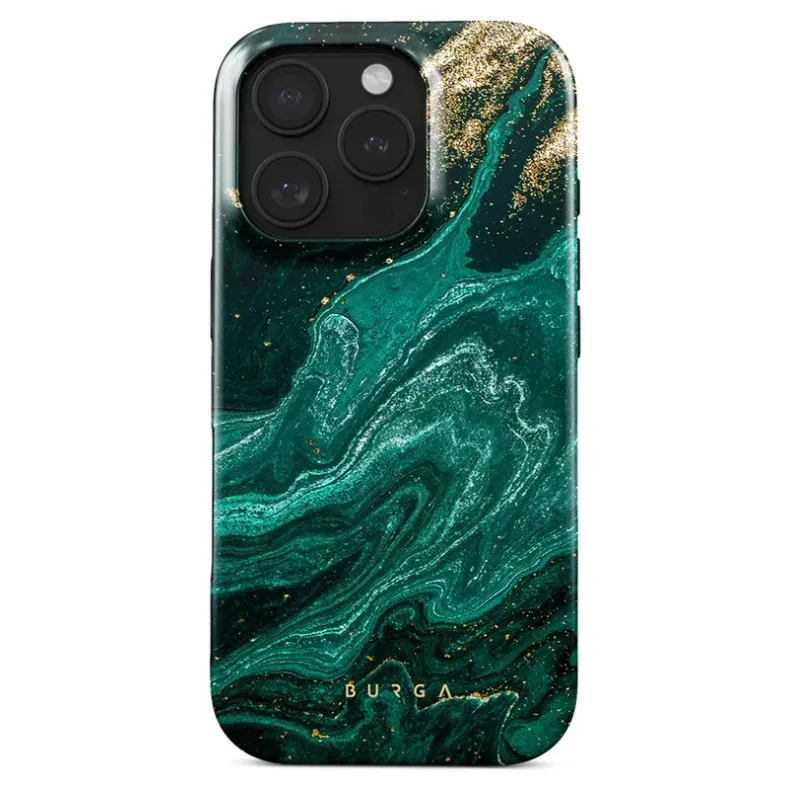 Burga iPhone 16 Pro Tough dėklas - Emerald Pool