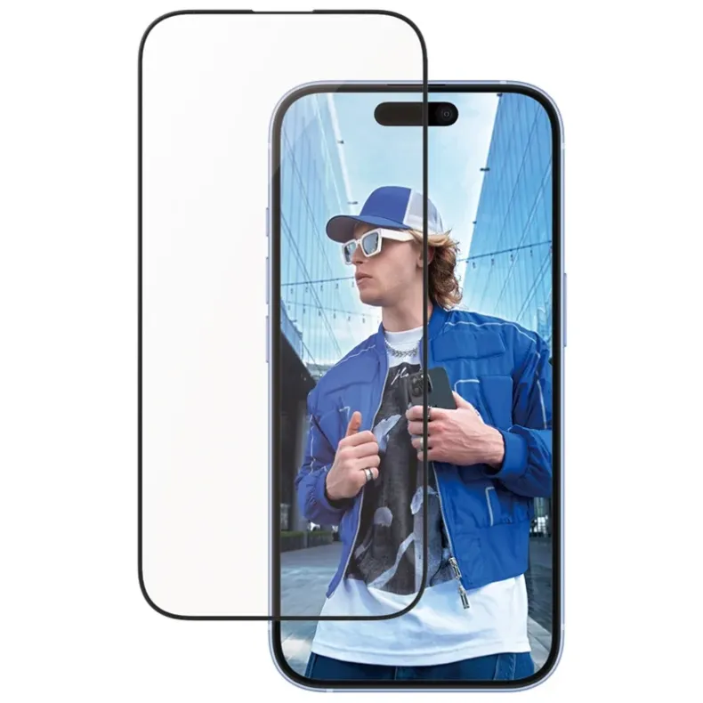 Panzerglass iPhone 15  16 Aluminum frame stikliukas - 2 nuotrauka