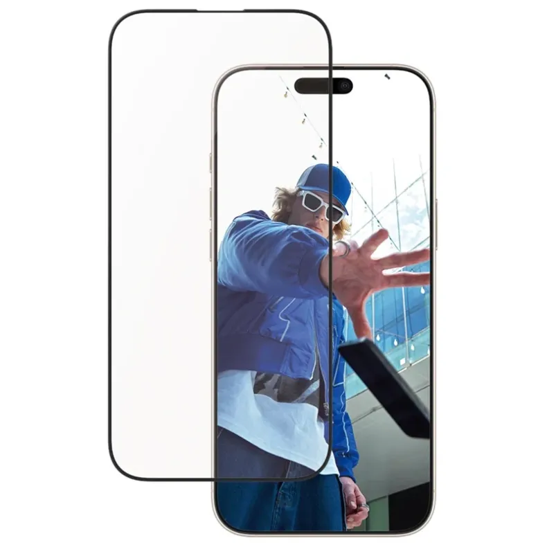 Panzerglass iPhone 16 Pro Max Aluminum frame stikliukas - 2 nuotrauka