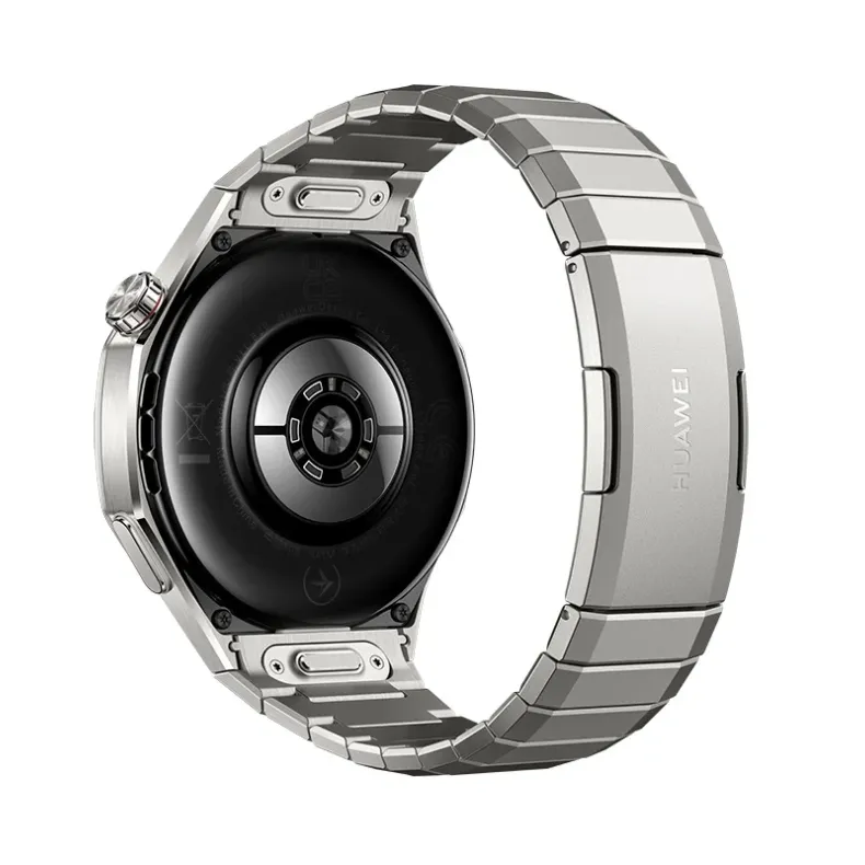 Huawei GT 5 Pro titanium išmanusis laikrodis 46mm, sidabrinis titano apyrankė, 6