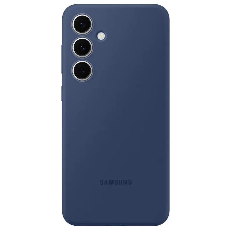 Samsung Galaxy S24 FE silikoninis dėklas, mėlynas, 1 nuotrauka