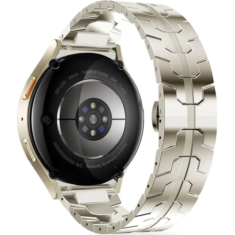 Techprotect Samsung Watch 40  42 44  45  46 mm stainless line dirželis, titano, 1