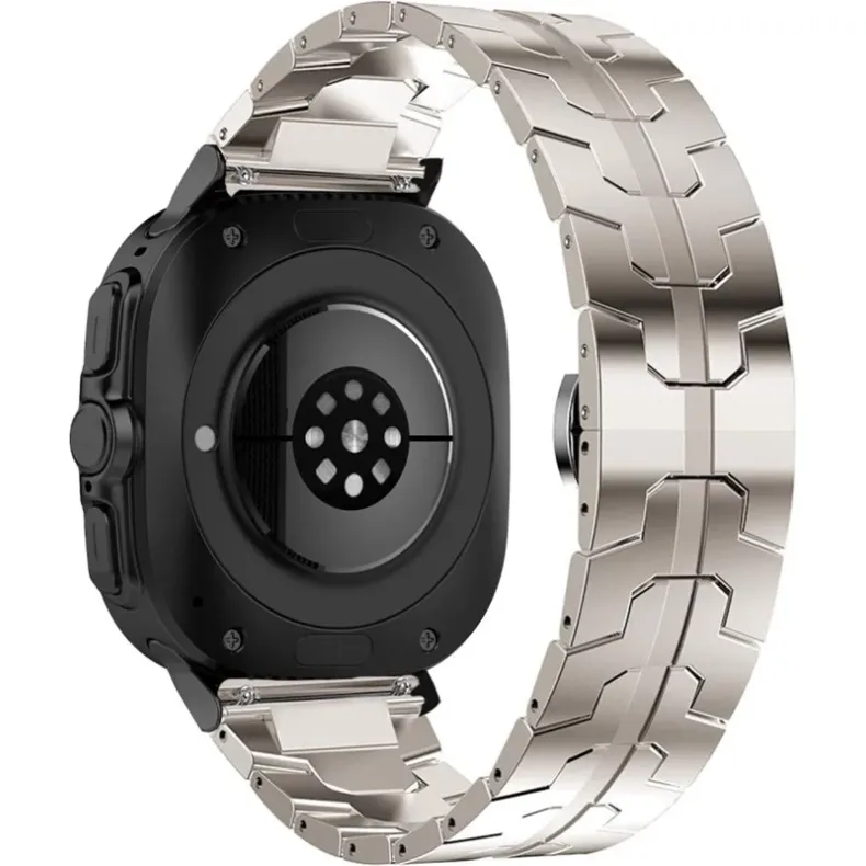 Techprotect Samsung Watch Ultra stainless line dirželis, titano, 1 nuotrauka