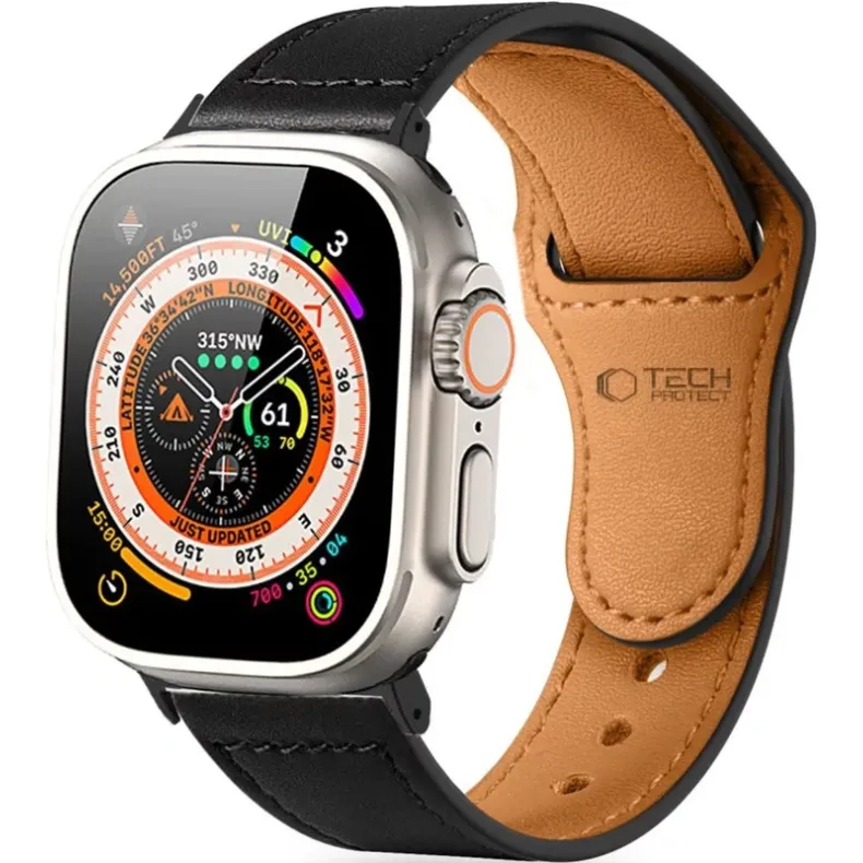 Techprotect Apple Watch 42  44  45  49 mm naturalfit odinis dirželis, 2 nuotrauka