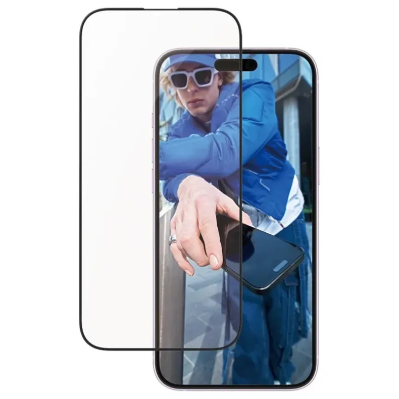 Panzerglass iPhone 16 Plus | 15 Plus Aluminum frame stikliukas, 2 nuotrauka