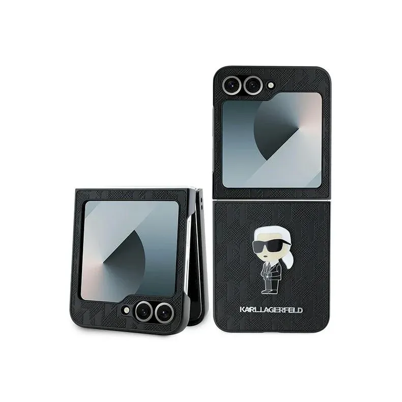 Karl Lagerfeld Samsung Galaxy Z Flip 6 ikonic dėkas, nuotrauka 2