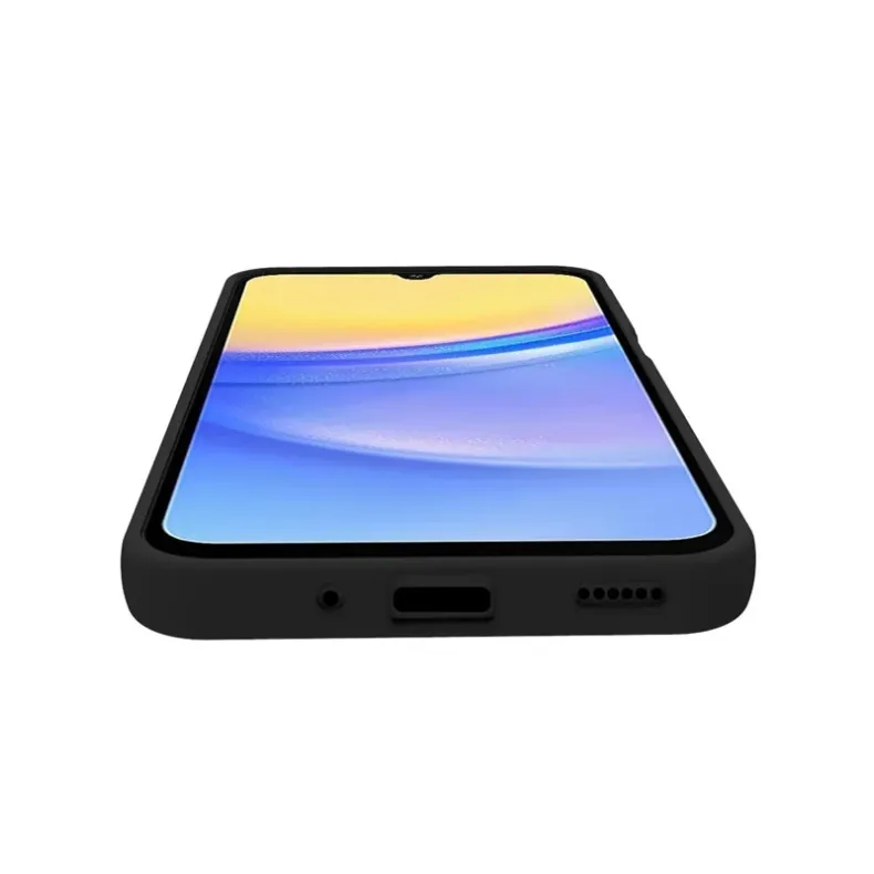 Celly Samsung Galaxy A16 silikoninis dėklas - Cromo, juodas, 5 nuotrauka