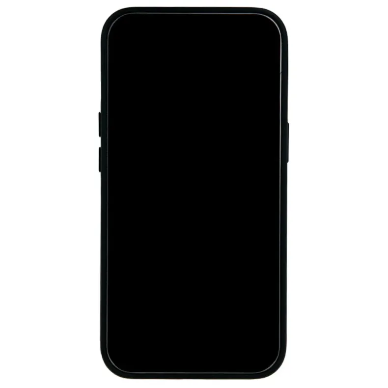 Smart iPhone 15 dėklas - Mag Leather, juodas, 2 nuotrauka