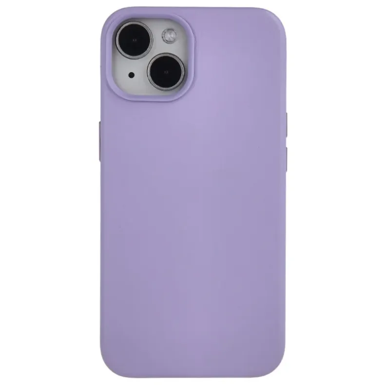 Smart iPhone 14 dėklas - Mag Leather, violetinis, 1 nuotrauka