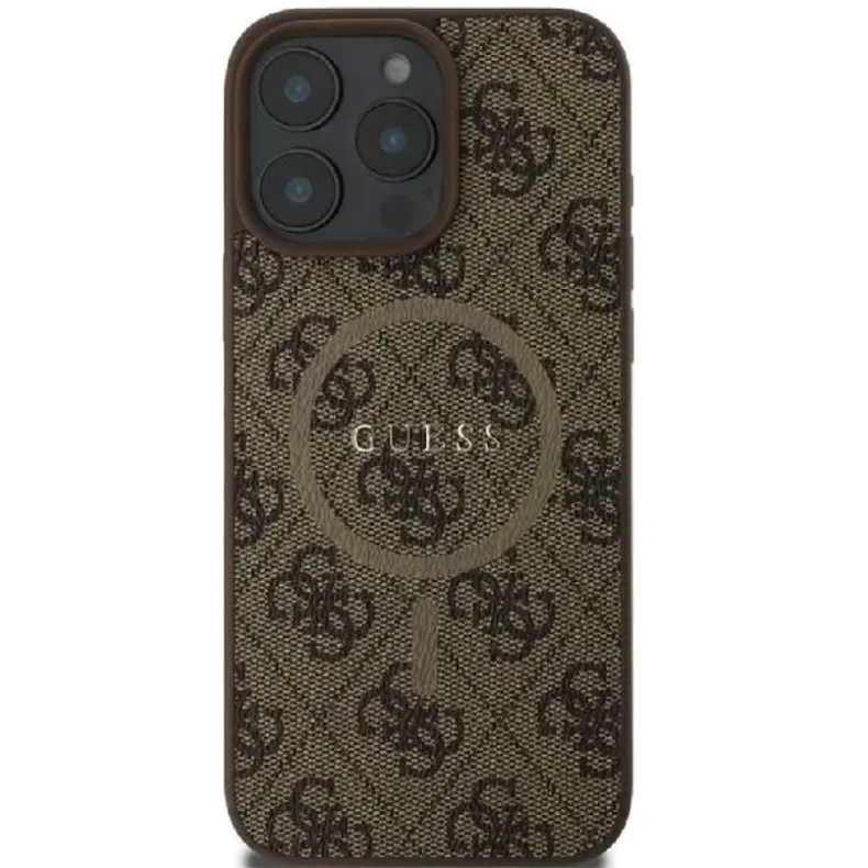 Guess Iphone 16 Pro Max Classic Logo dėklas, nuotrauka 1