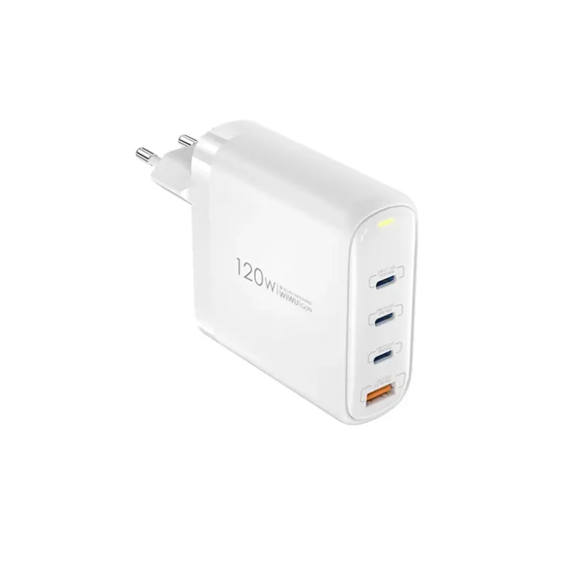 Wiwu GaN tinklo įkroviklis 3xUSB-C  USB-A jungtis - 120W,2 nuotrauka