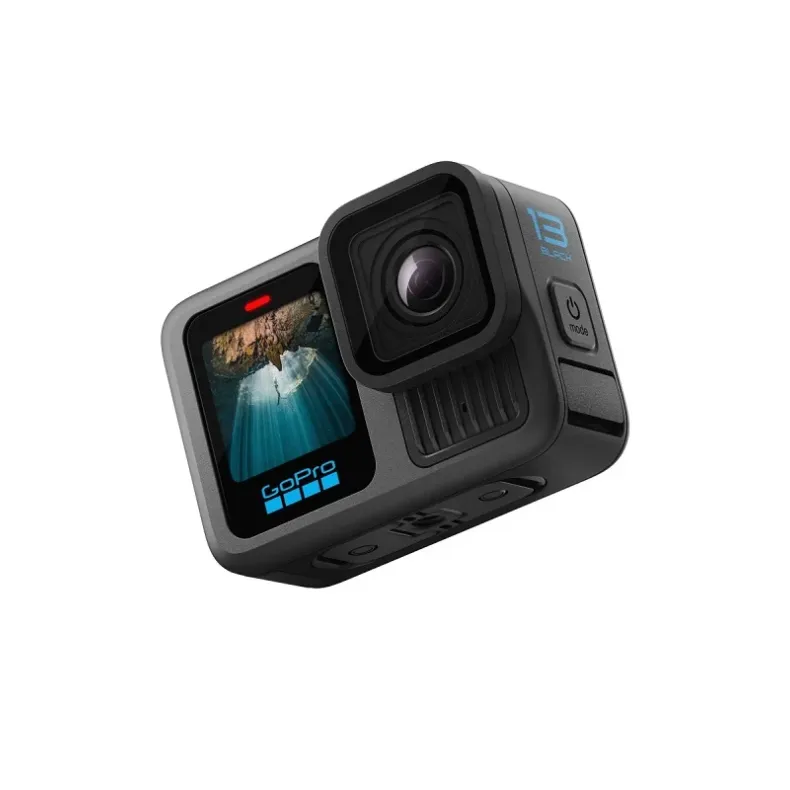 GoPro hero 13 veiksmo kamera, juoda, 2 nuotrauka.