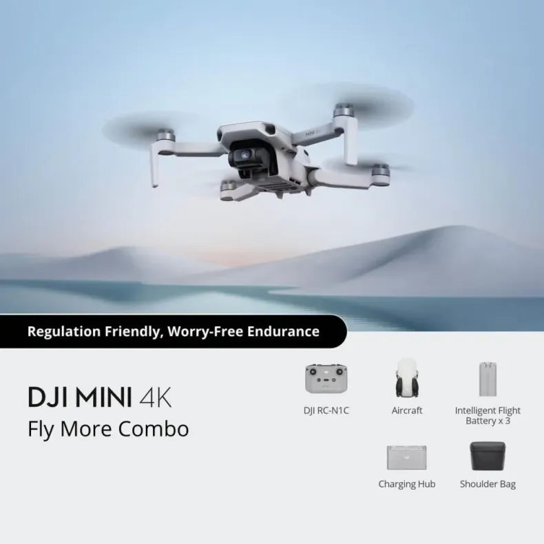 Dji mini 4k fly more combo dronas, 4 nuotrauka