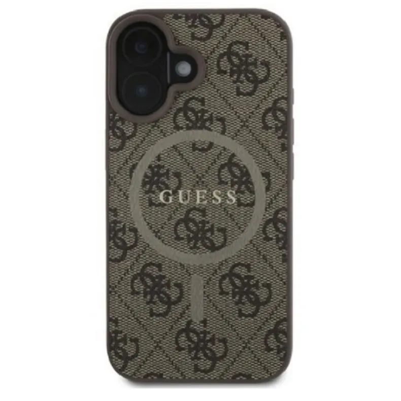 Guess iPhone 16 Classic Logo dėklas,1 nuotrauka