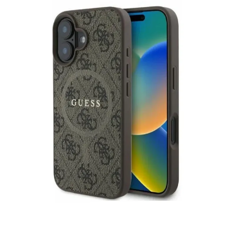 Guess iPhone 16 Classic Logo dėklas,3 nuotrauka