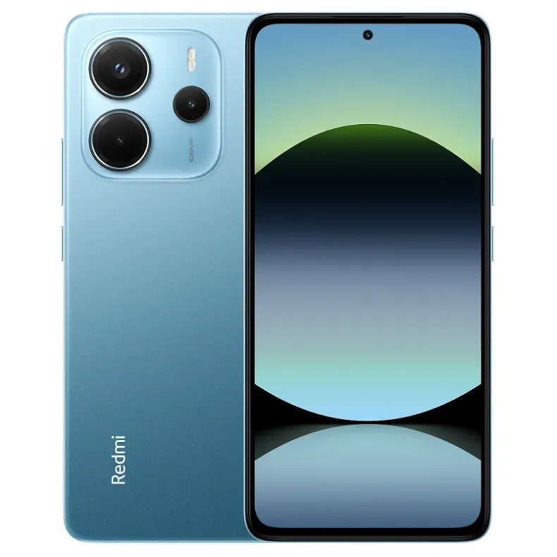 Xiaomi Note 14 4G, mėlyna spalva. 1 nuotrauka