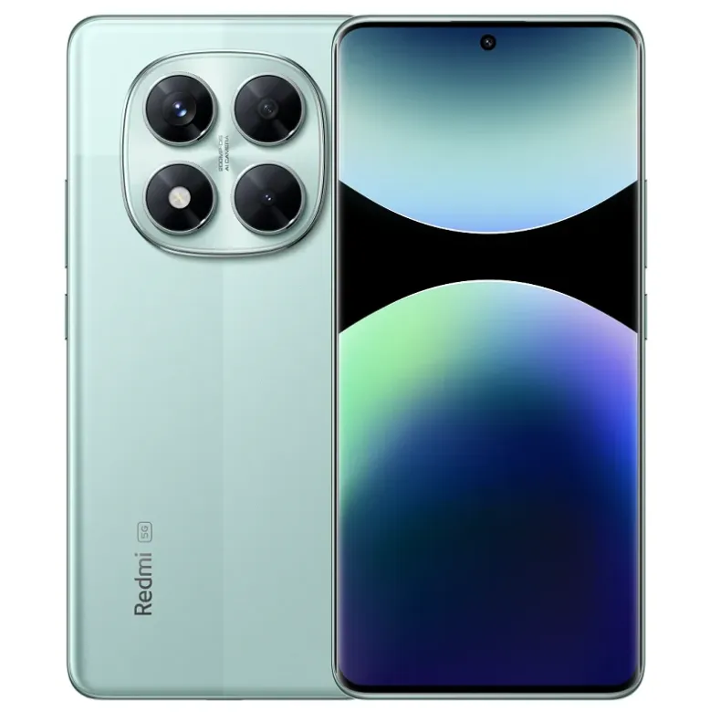  Xiaomi Note 14 Pro 5G, žalia spalva. 1 nuotrauka