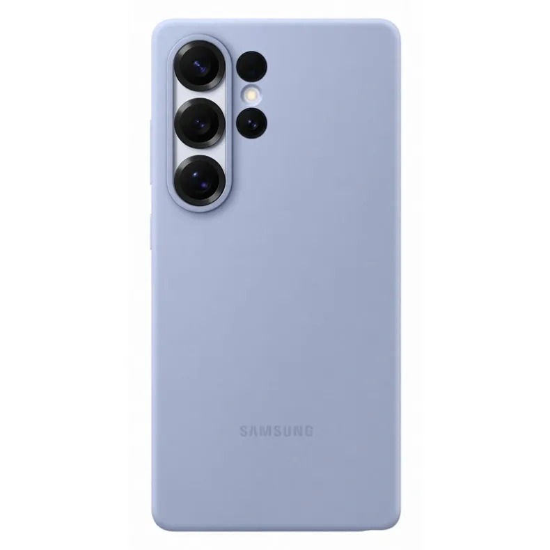 Samsung Galaxy S25 silikoninis dėklas, mėlyna, 1 nuotrauka