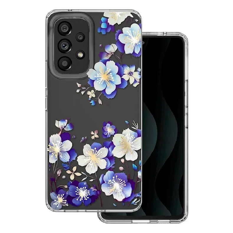 Smart Samsung Galaxy A16 Floral dėklas, nuotrauka 1