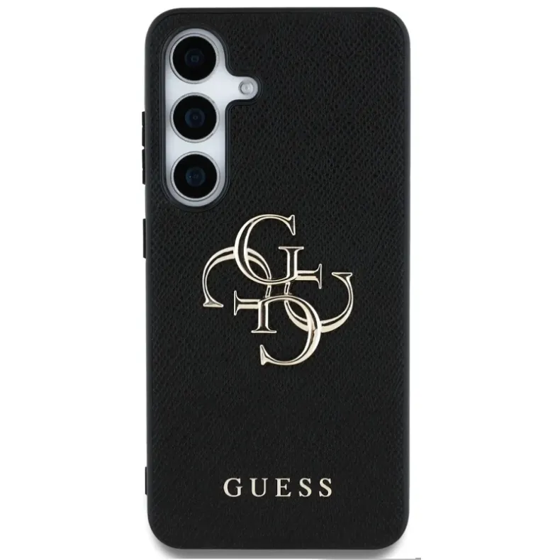 Guess Samsung Galaxy S25+ Grained Big 4G Logo dėklas, nuotrauka 1