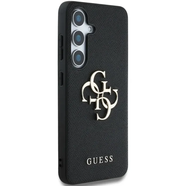 Guess Samsung Galaxy S25 Grained Big 4G Logo dėklas, nuotrauka 2