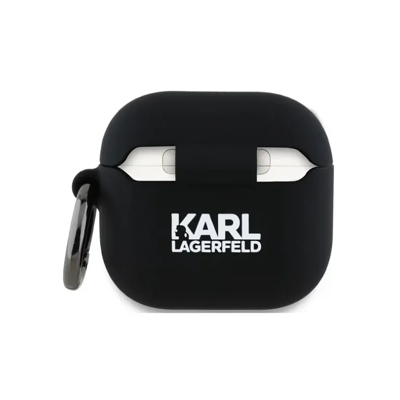 Karl Lagerfeld AirPods 4 Choupette Head dėklas,2 nuotrauka