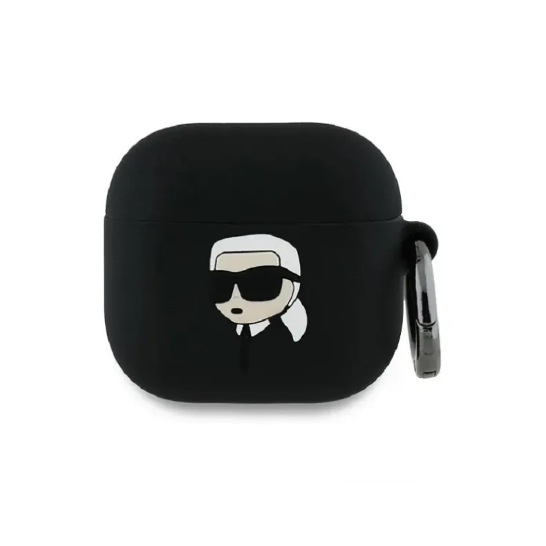 Karl Lagerfeld AirPods 4 Karl Head dėklas,1 nuotrauka