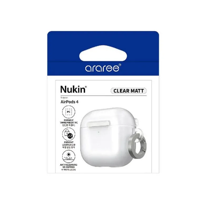 Araree AirPods 4 Nukin dėklas,2 nuotrauka