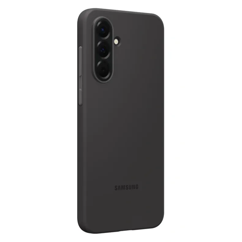 Samsung Galaxy A56 silikoninis dėklas, juoda, 2 nuotrauka