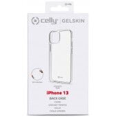 Celly  iPhone 13 silikoninis dėklas Clear (skaidrus), 1 nuotrauka