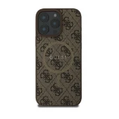 Guess iPhone 16 pro Classic Logo dėklas, rudas, 1 nuotrauka