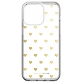 Ideal of Sweden Iphone 16 Pro Max clear dėklas - Golden Hearts, 1 nuotrauka