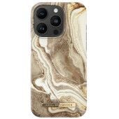 IDEAL OF SWEDEN dėklas iPhone 14 Pro Golden Sand Marble